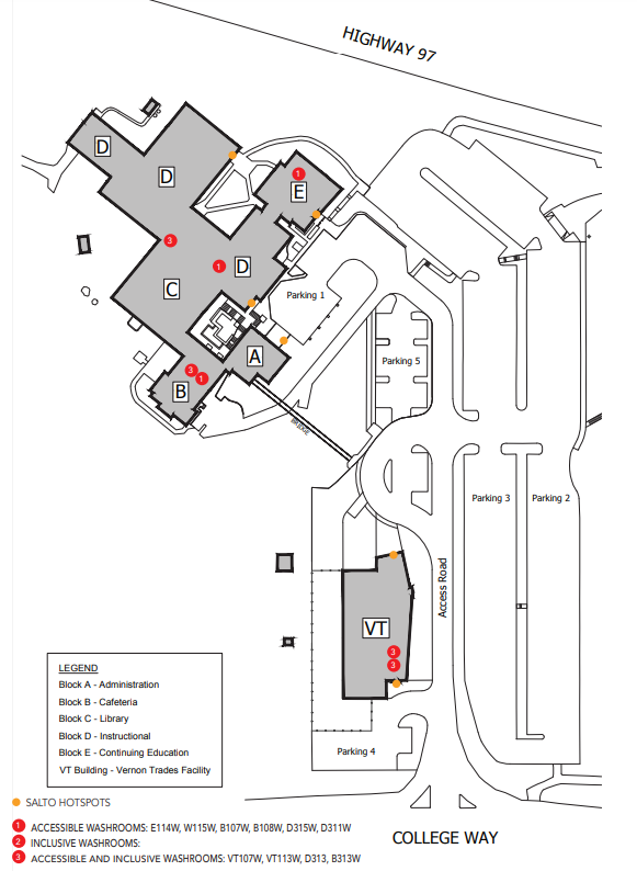 แคนาดา , Okanagan college , Canada , ปริญญาตรี , ประกาศนียบัตร